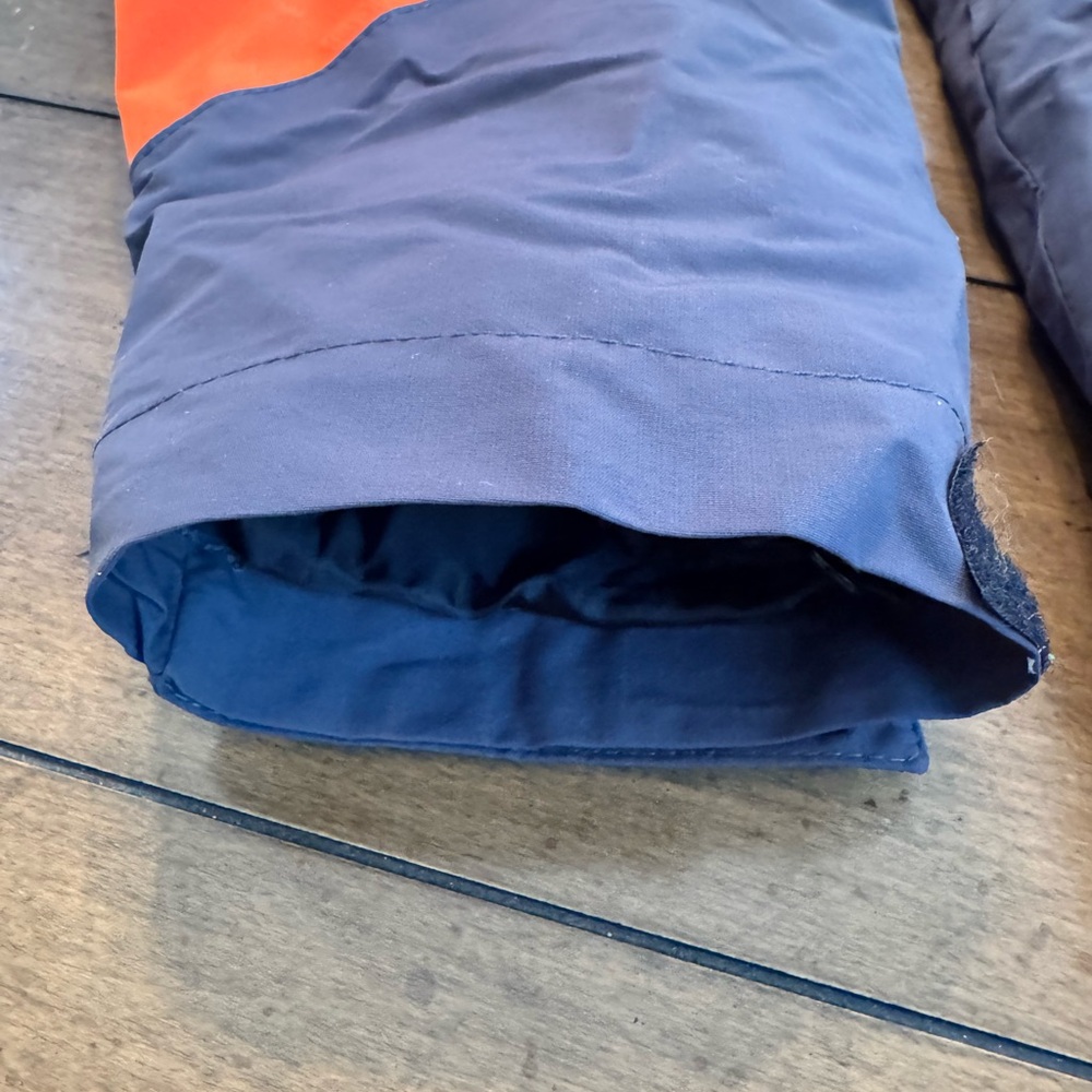 The North Face Bright Orange and Dark Gray Jacket - Picture 10 of 14